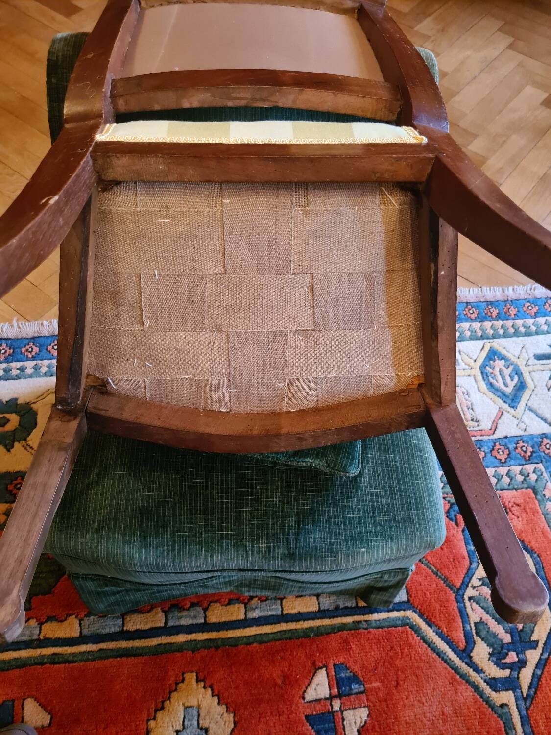 Serie 4 fauteuils Ep Consulat