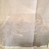 Porte courrier porte lettres en verre grave elegant