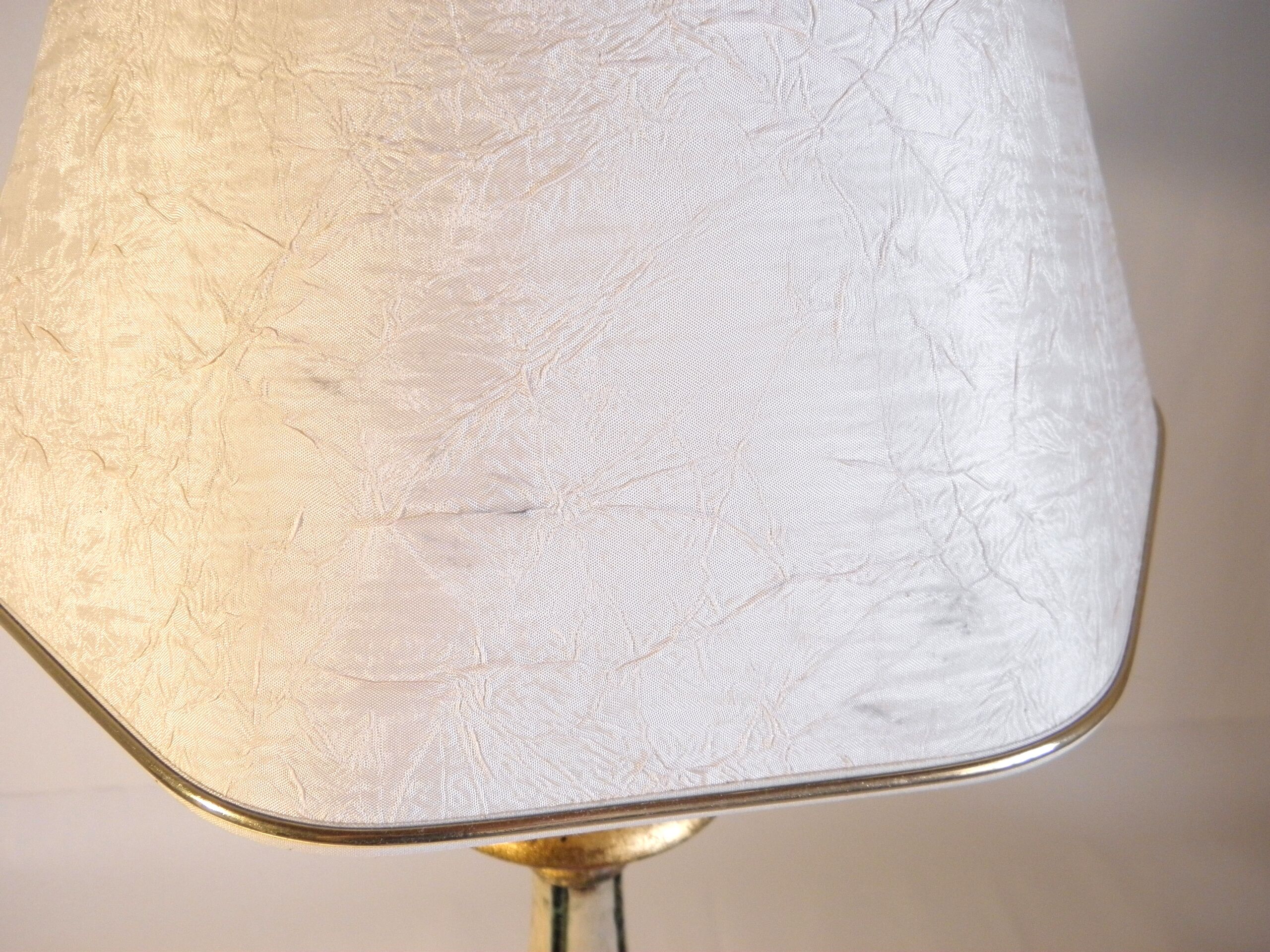 Italian polychrome wood lamp