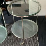 2 Strind model side tables by Ehlen Johansson, Ikea 1990s
