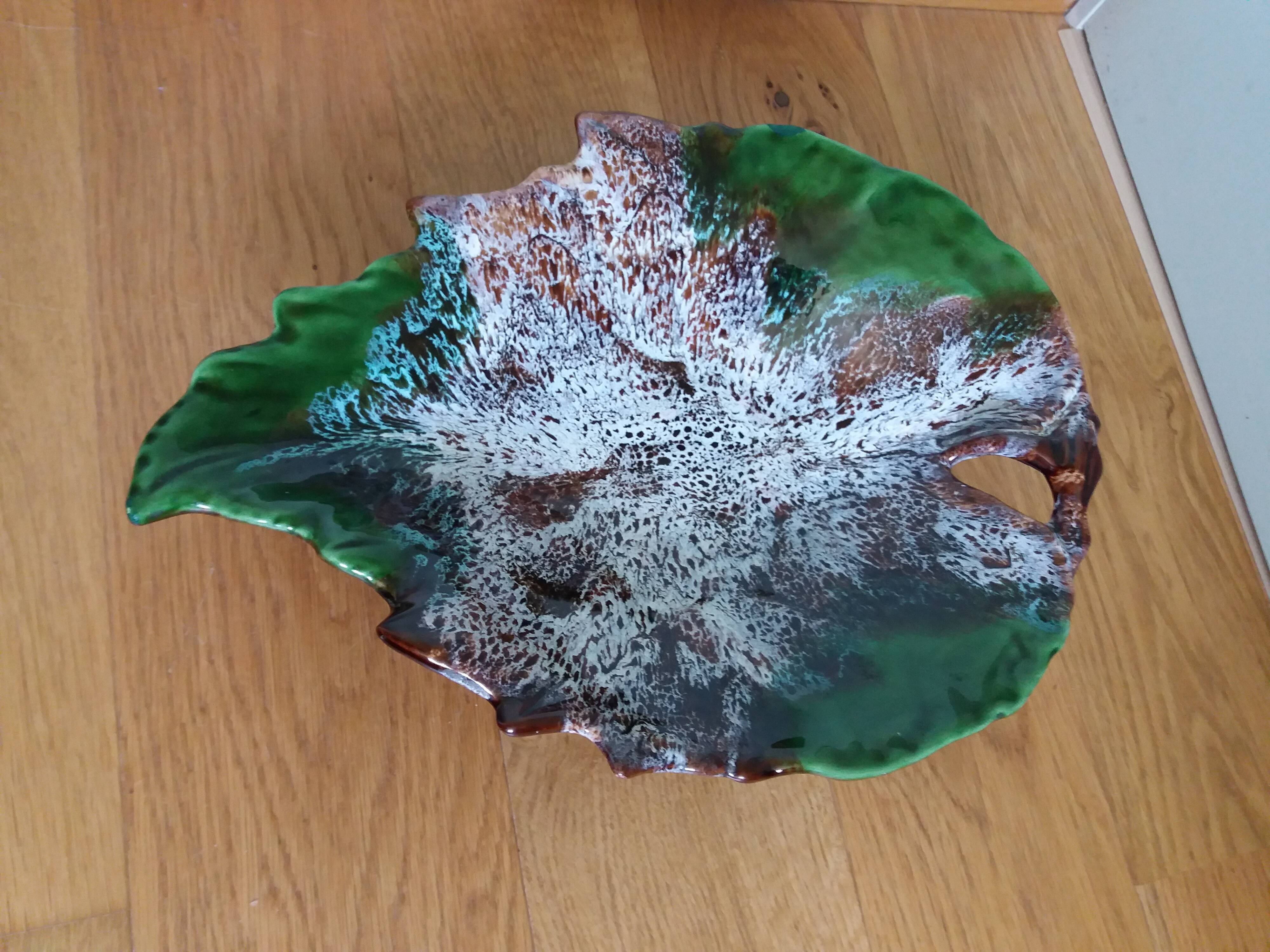 Vide-poche feuille Vallauris