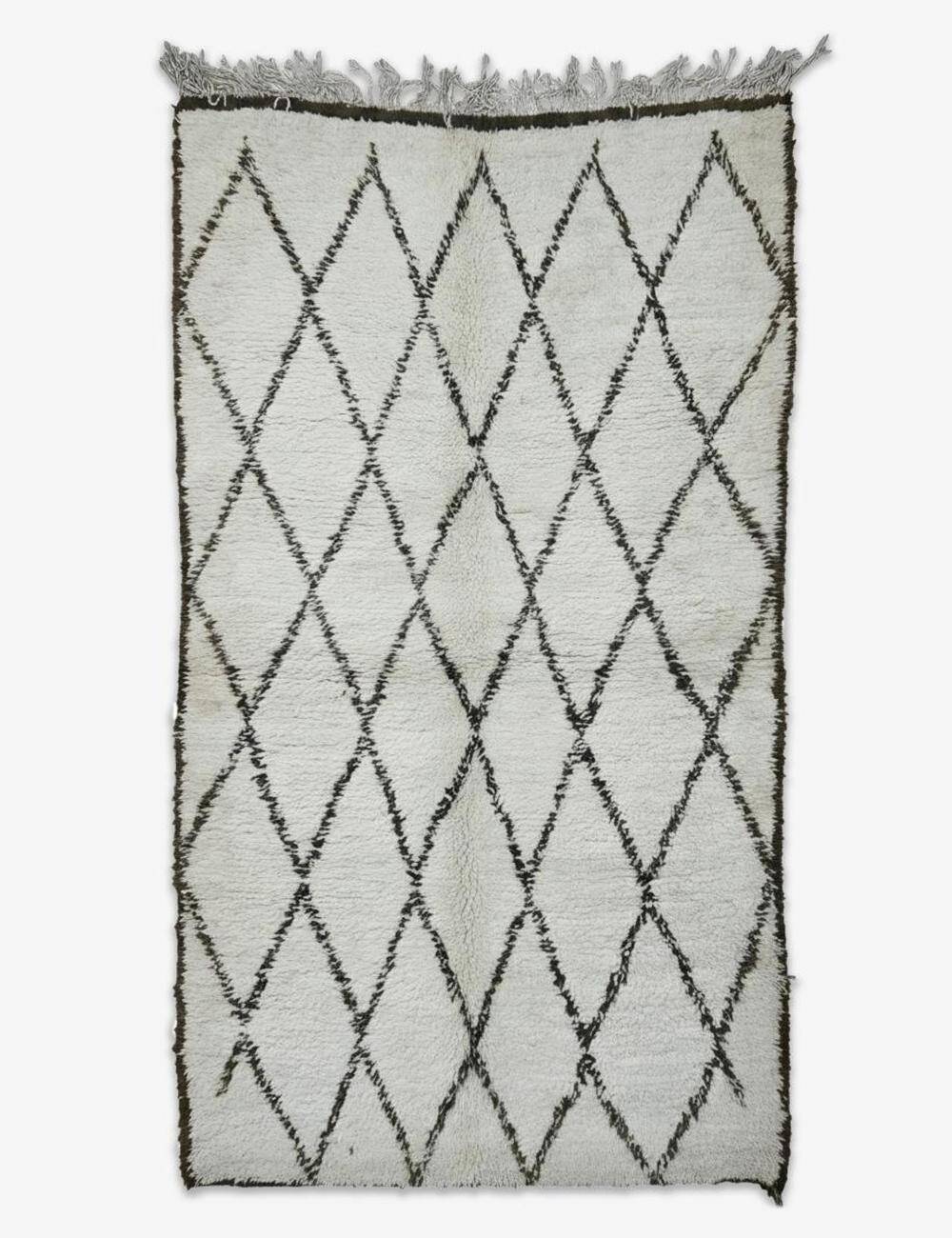 Vintage Beni Ourain Rug - 282 x 160 cm