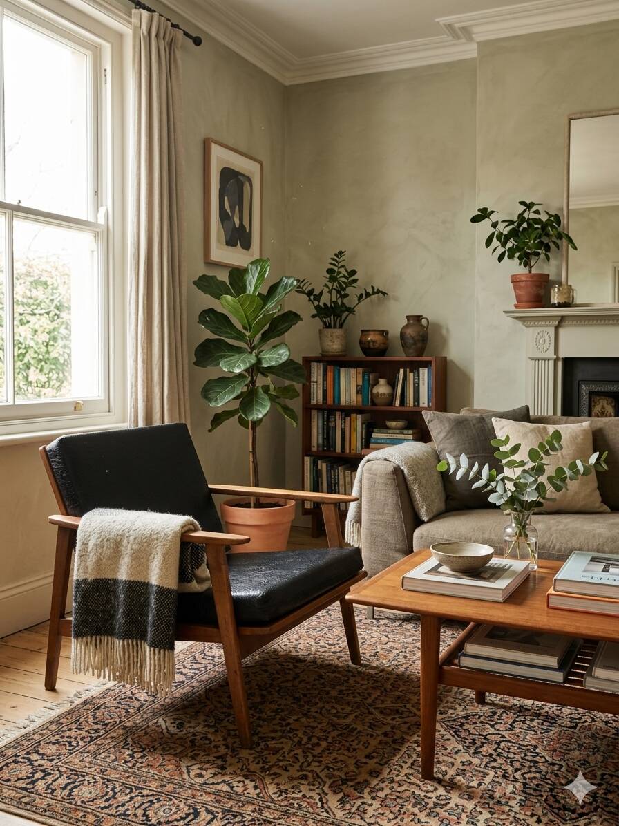 Scandinavian armchair from the 1960s