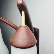Double-Arm Wall Lamp By Uno & Östen Kristiansson For Luxus, Sweden, 1960S