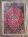 Tapis Persan Shiraz fait main 154x113cm