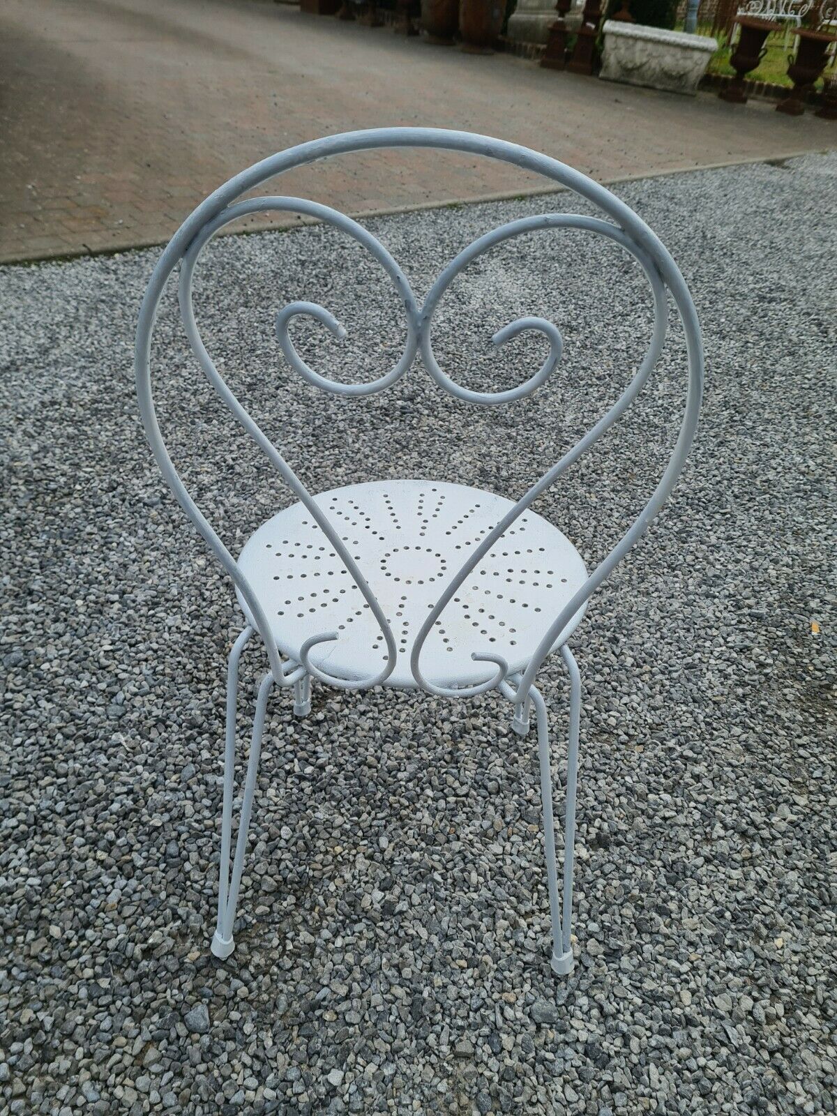 iron garden chair
