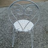 iron garden chair