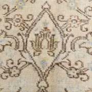 5x9 Ivory & Cream Oriental Persian Rug, Vintage Classic Home Decor Carpet