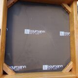 4 chairs baumann imitation black leather