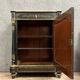 Superb support furniture Boulle era Napoleon III lacquered black around 1850