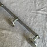 Metal wall coat rack