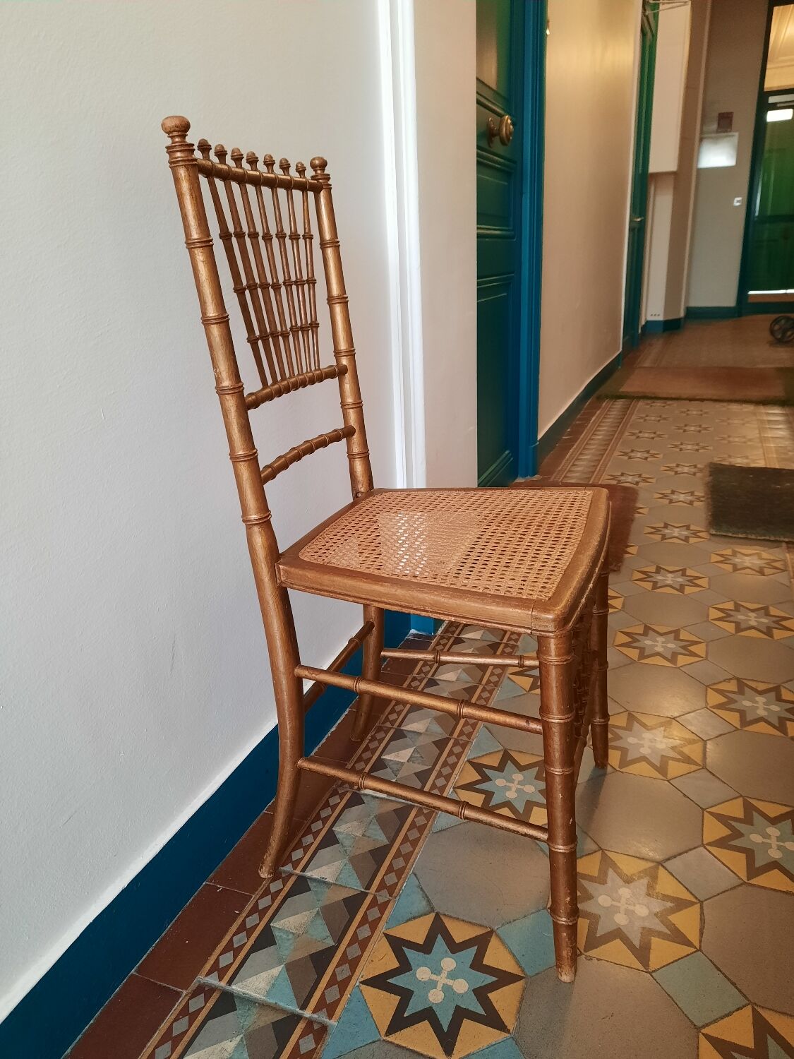 Bamboo style chair