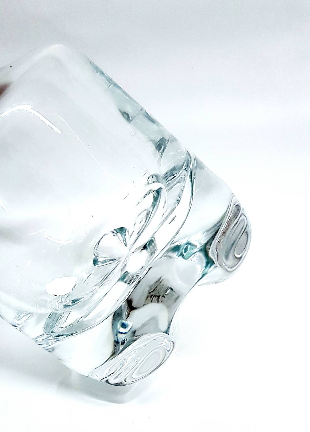 Carafe en cristal lourd de Krosno Pologne