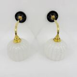 Clichy glass wall lights