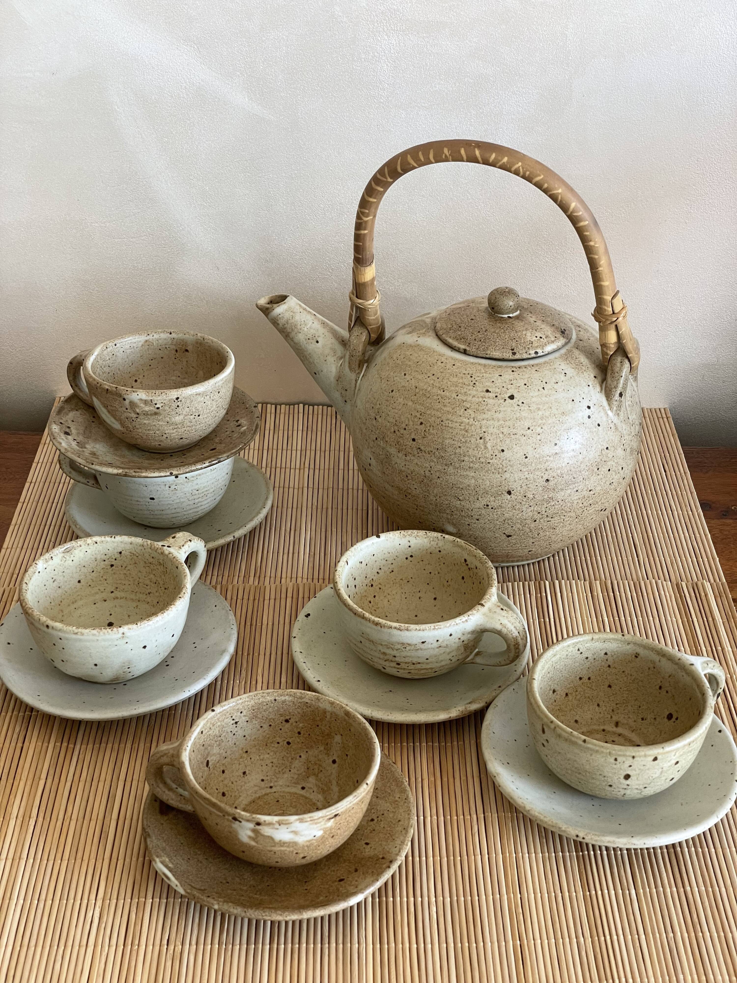 Sandstone Tea Service Bethlehem Monastery Canada