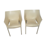 Pair of armchairs by Philippe Starck for Kartell