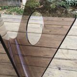 Vinyl doors/ magazines plexiglass form W