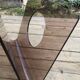 Vinyl doors/ magazines plexiglass form W