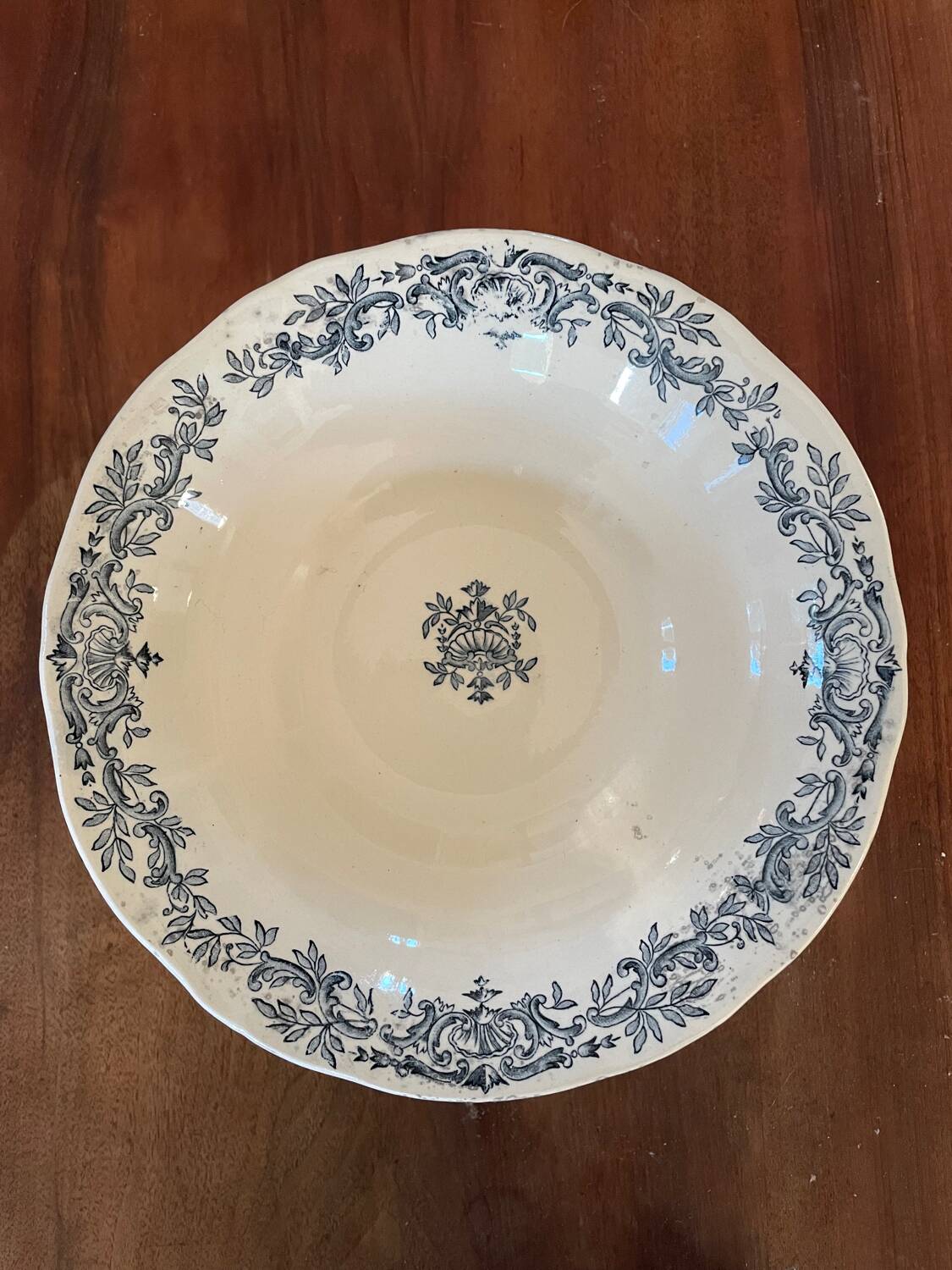 Longchamp flat pedestal compotier