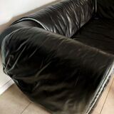 Hanging leather sofa