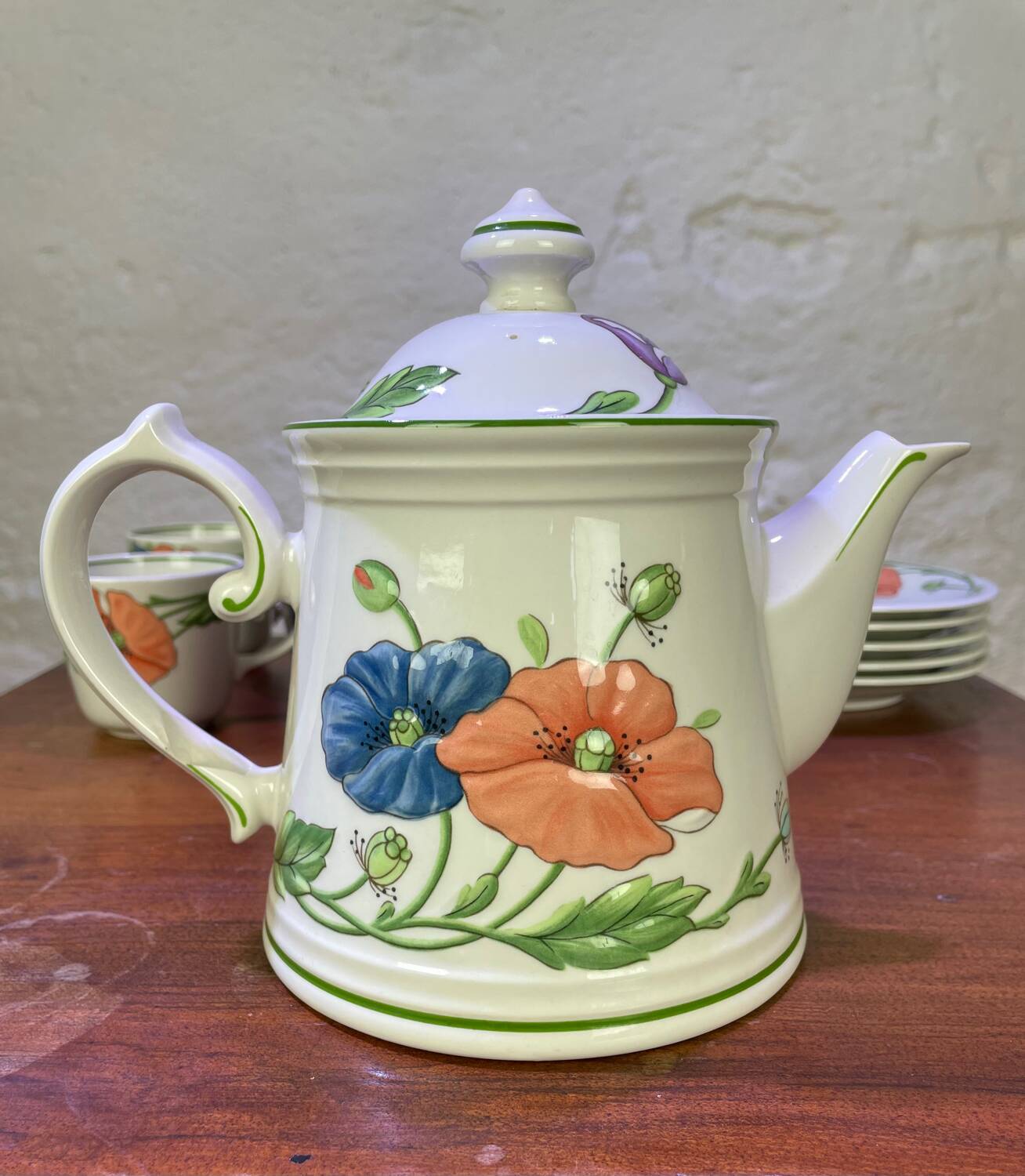 Villeroy and Boch tea service Amapola model