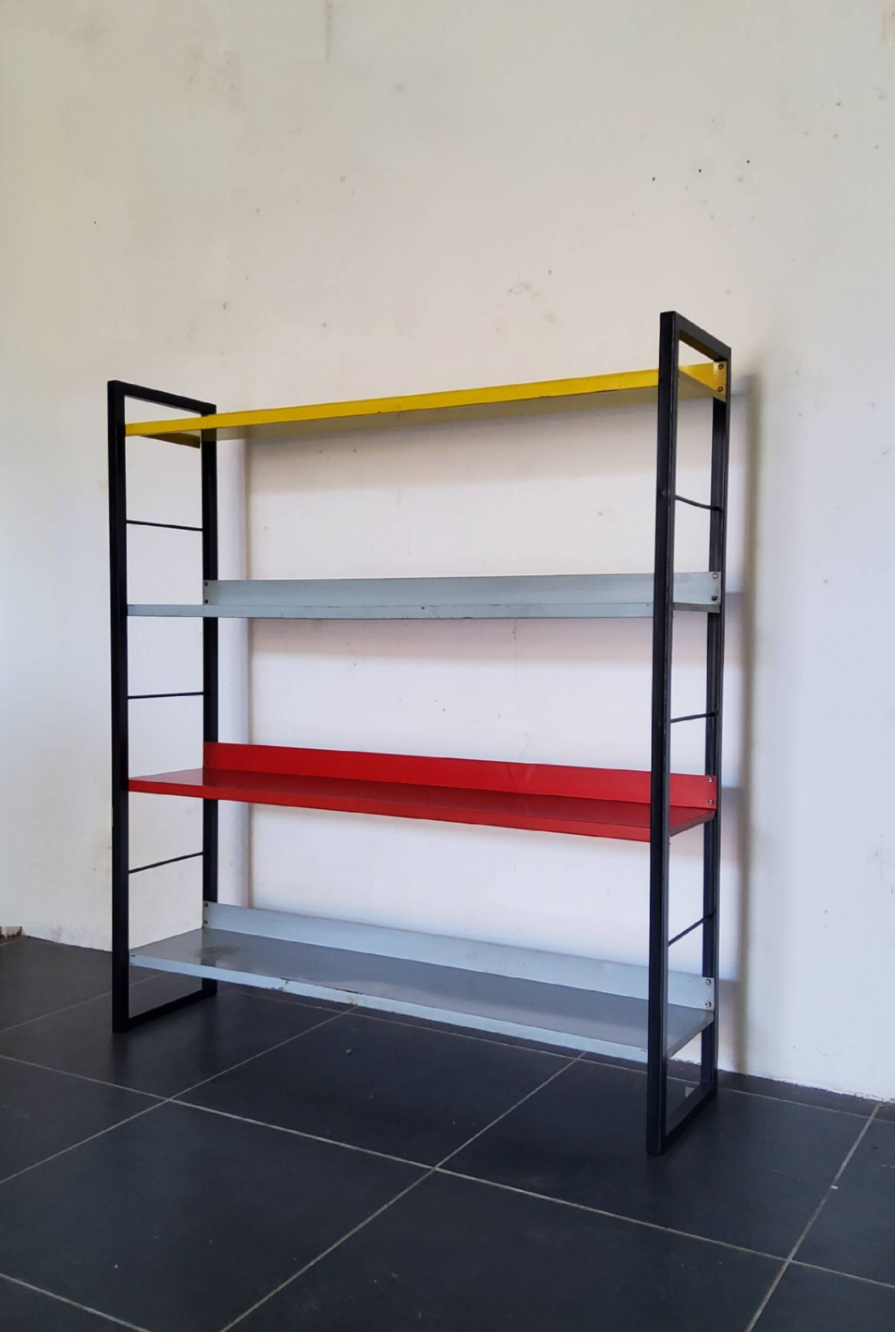 Vintage Tomado bookcase by D. Dekker – 1950s