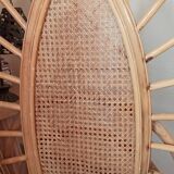 Rattan armchair and canning