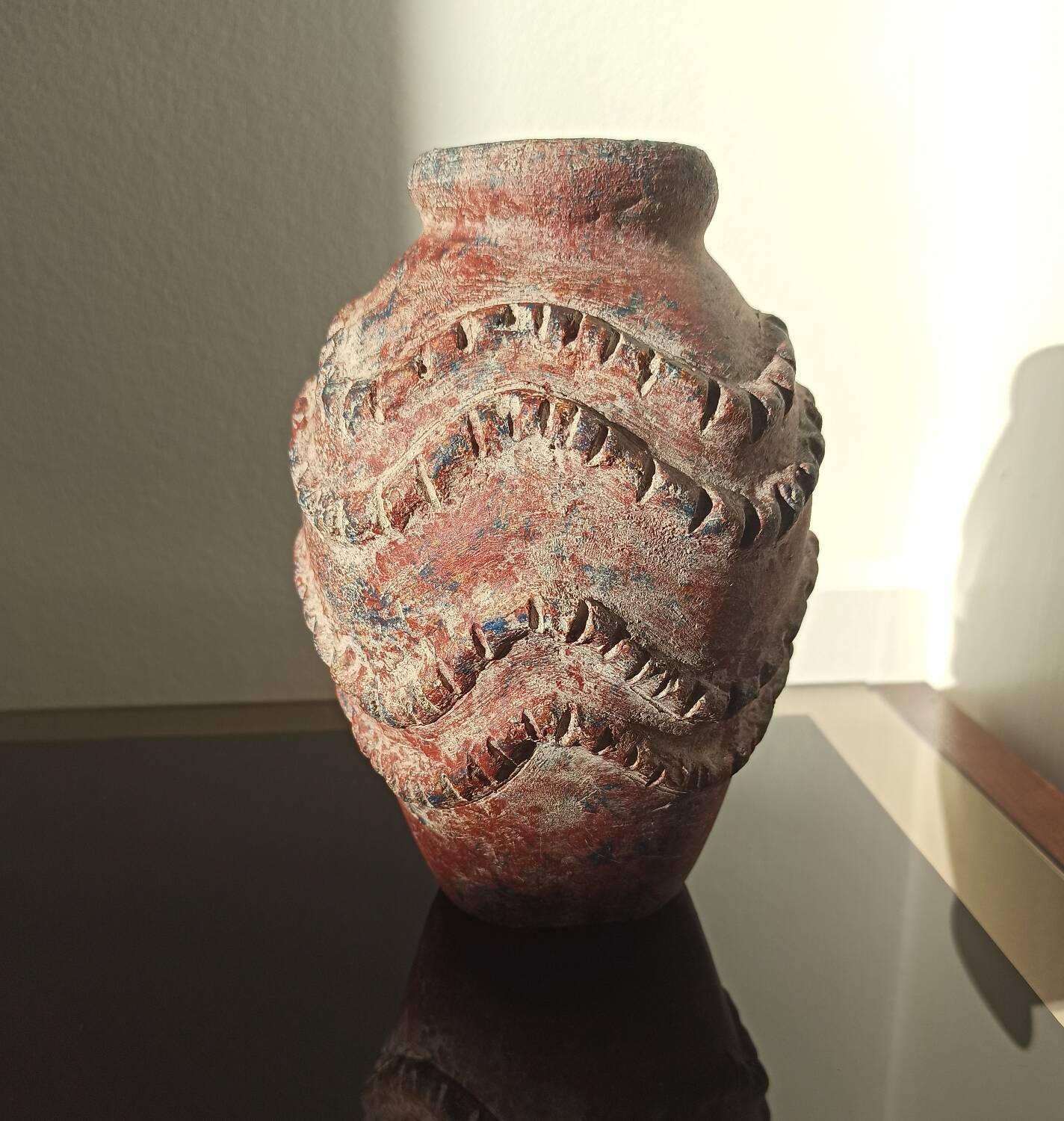 Vintage artisanal vase - Mexico