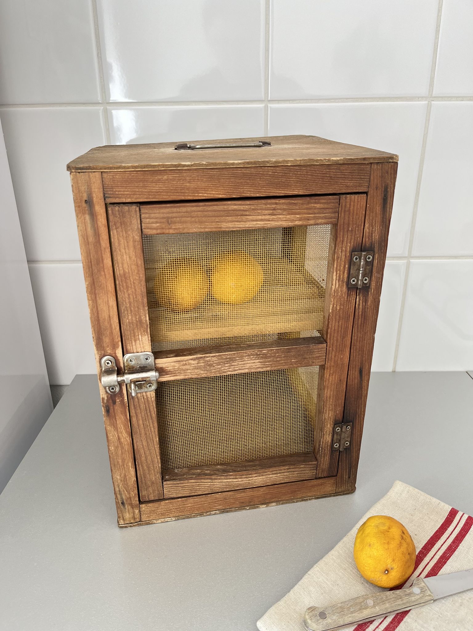 Old wooden pantry