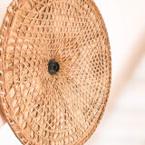 Wicker pendant lamp