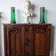 Storage cabinet with mahogany warheads