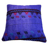 Vintage turkish kilim cushion cover 45 x 45 cm