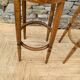 Trio de tabourets hauts de bistrot vintage