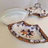 Set of 2 ceramic vegetable dishes, to be defined