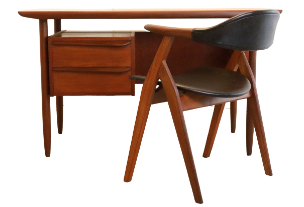 Dutch design vintage mid century propos hulmefa desk + chair