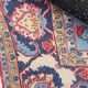 Royal blue oriental rug