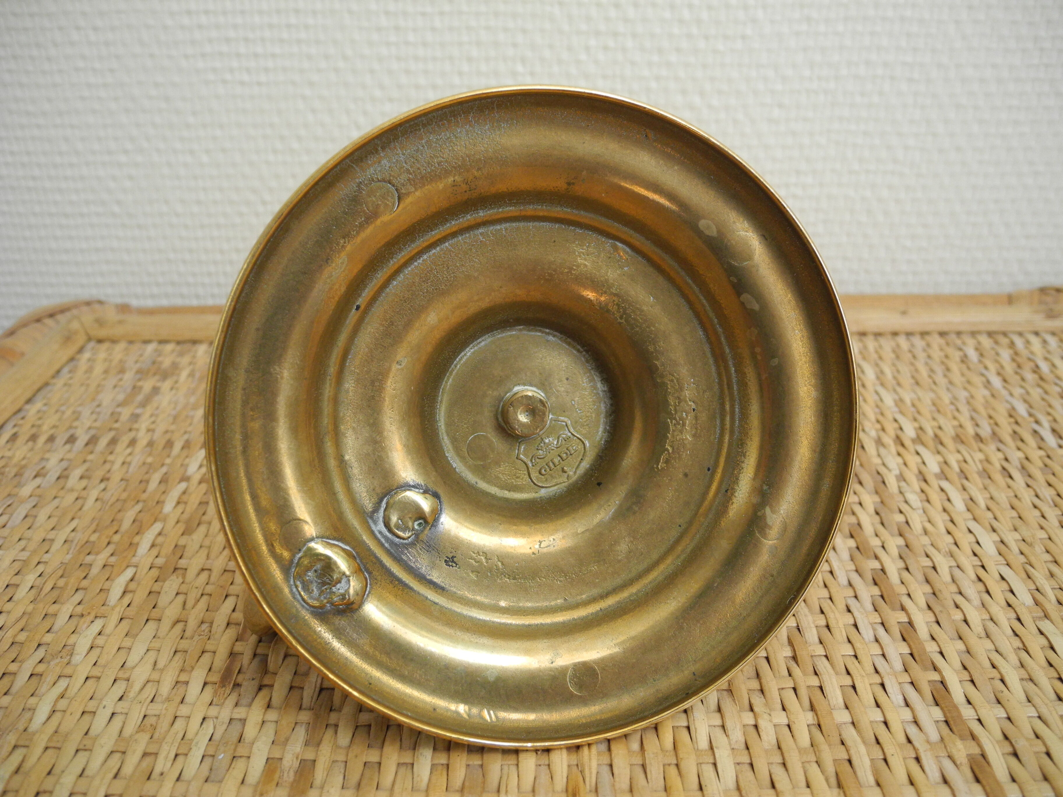Brass candle holder