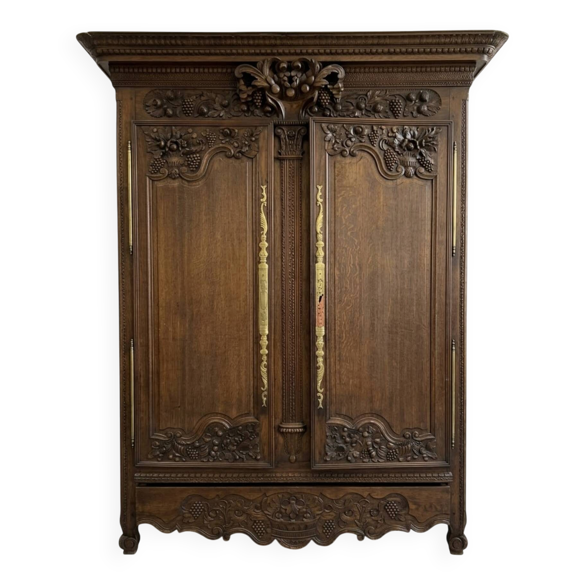 Norman wedding wardrobe oak