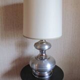Living room lamp, High, aluminum and stainless steel