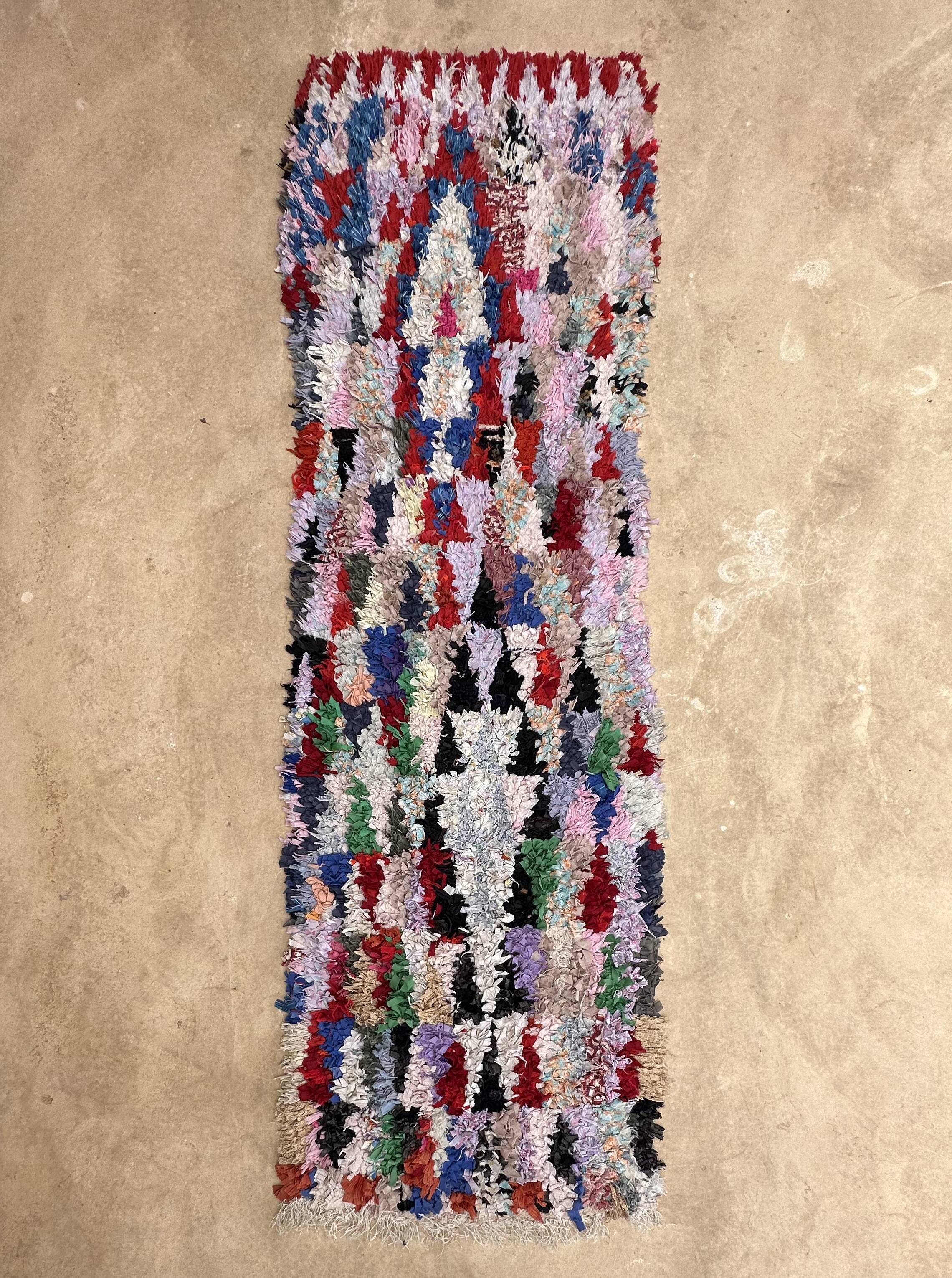 Moroccan carpet - 73 x 227 cm