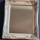 Vintage Rectangular Wall Mirror – Carved Solid Wood Frame