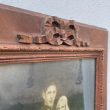 Photograph of couple framed