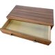 Vintage wooden drop-leaf cabinet / shoe cabinet