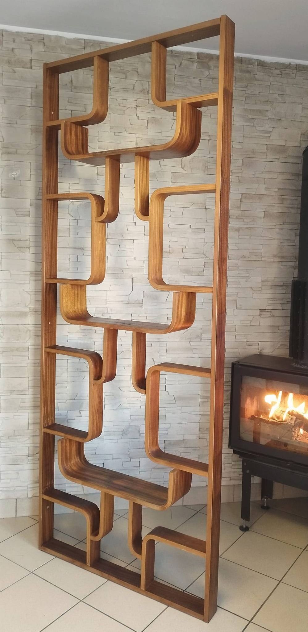 Wall Divider by Ludvik Volak from Drevopodnik Holesov