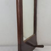 Brutalist wooden mirror 1950