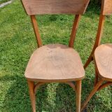 3 Luterma bistro chairs, sanded