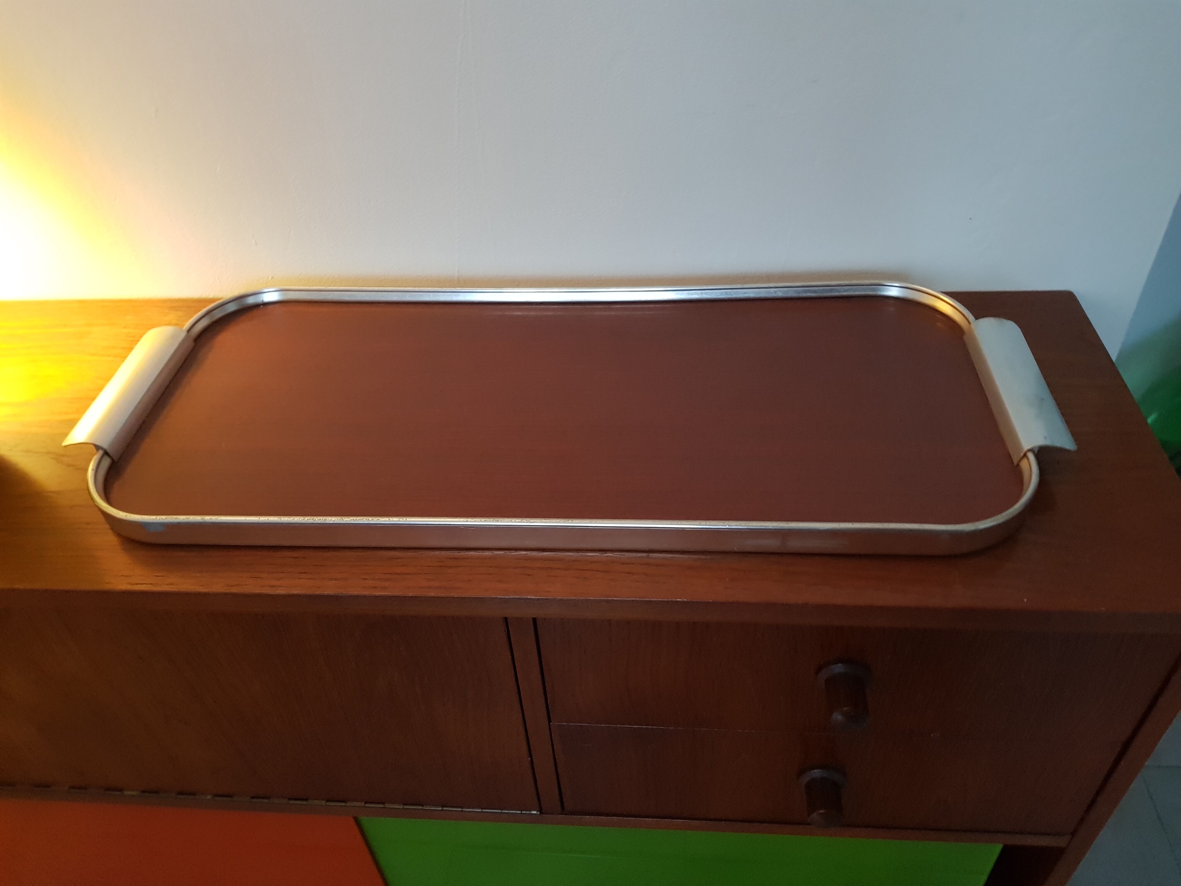 Tray in formica 1960