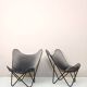 Paire de chaises Safari Vintage