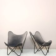 Paire de chaises Safari Vintage
