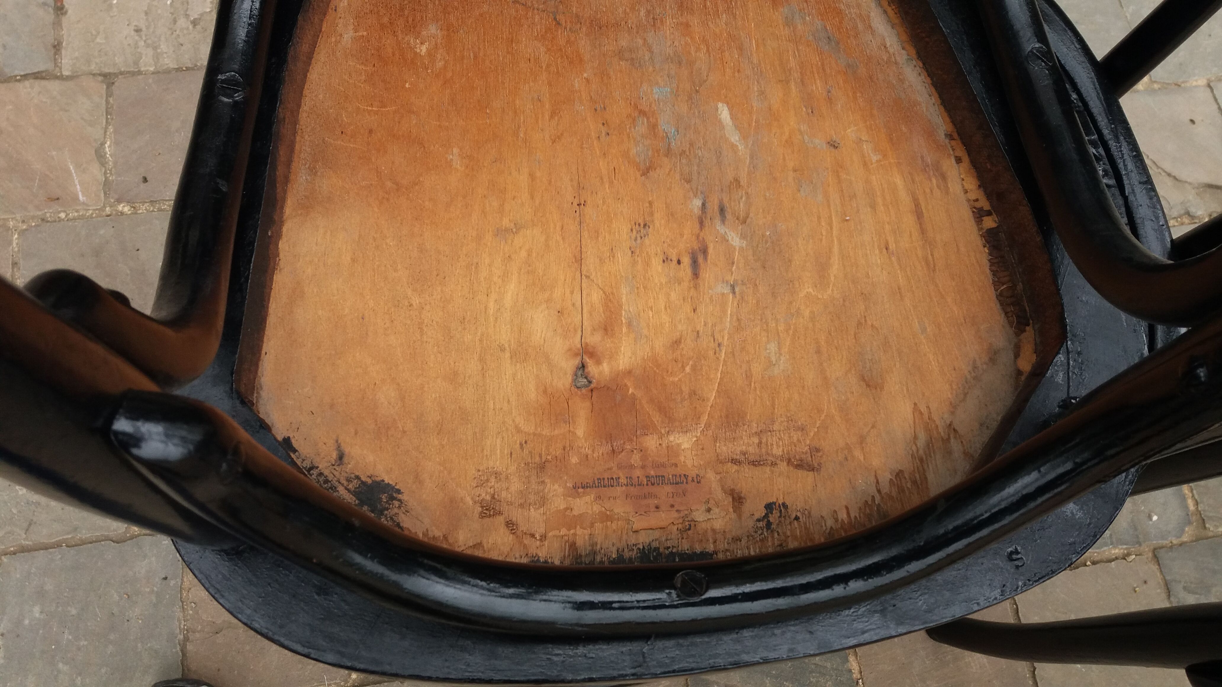 Set of 6 bistro chairs